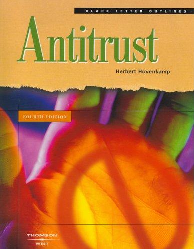 Cover for Antitrust