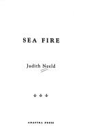 Cover for Sea fire
