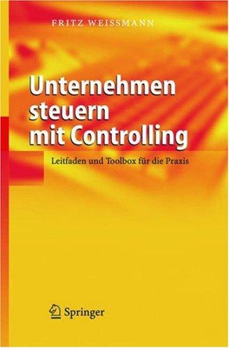 Cover for Unternehmen steuern mit Controlling