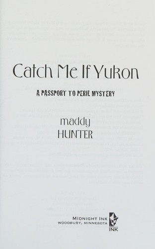 Cover for Catch Me If Yukon