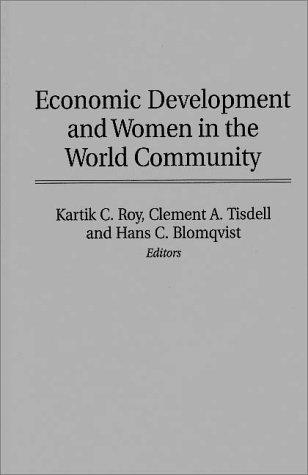 Cover for Economic development and women in the world community
