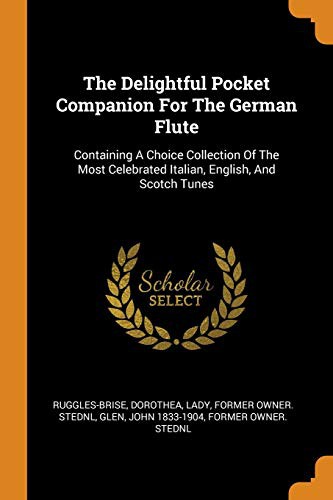 Cover for The Delightful Pocket Companion For The German Flute