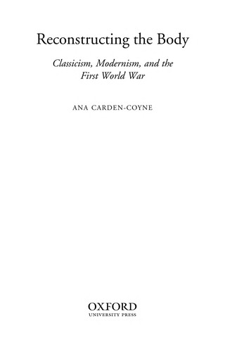 Cover for Reconstructing the body