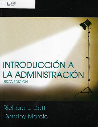 Cover for Introducción a la administración