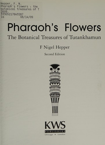 Cover for Pharaoh's Flowers