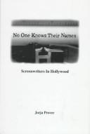 Cover for No One Knows Their Names