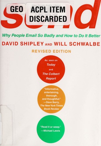 Cover for Send