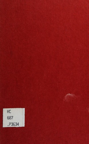 Cover for Australia, New Guinea and the international economy