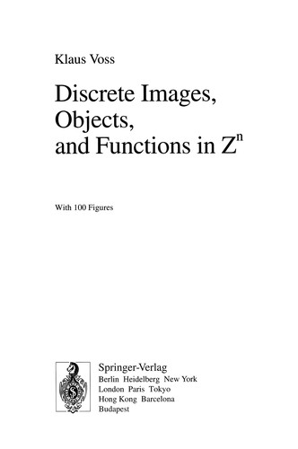 Cover for Discrete Images, Objects, and Functions in Zn