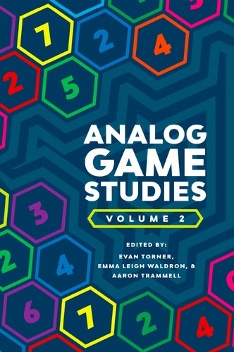 Cover for Analog Game Studies