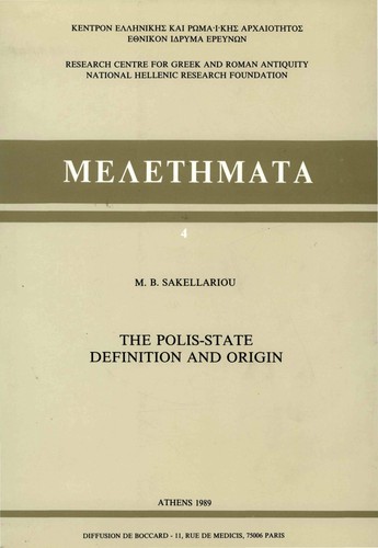 Cover for The polis-state