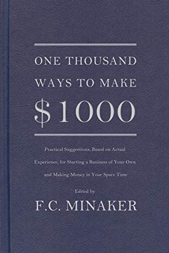 Cover for One thousand ways to make $1000