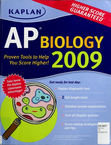 Cover for Kaplan AP Biology 2009