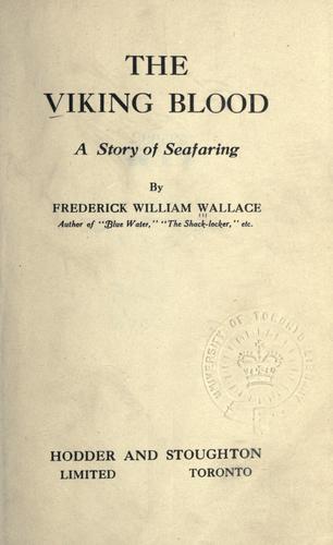 Cover for The Viking blood