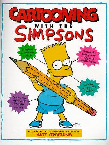 Cover for Cartooning with "The Simpsons"