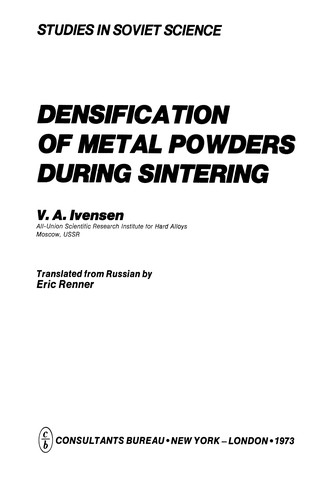 Cover for Densification of Metal Powders During Sintering