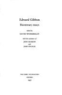 Cover for Edward Gibbon