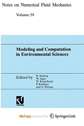 Cover for Modeling and Computation in Environmental Sciences