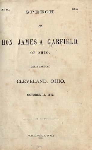 Cover for Speech