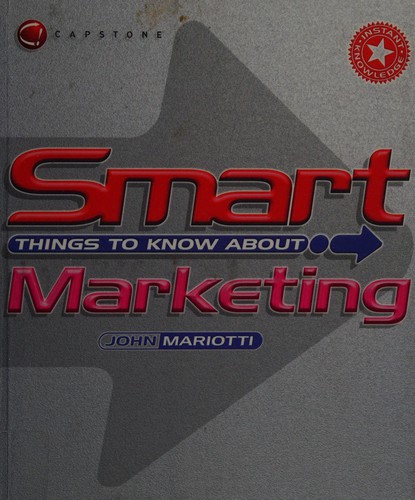 Cover for Smart things to know about marketing