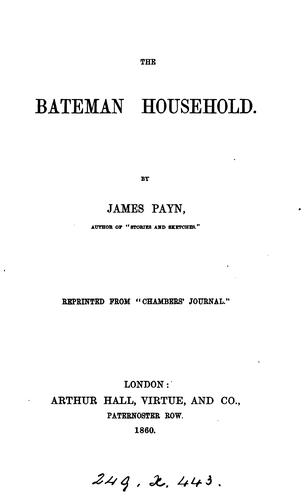 Cover for The Bateman household.