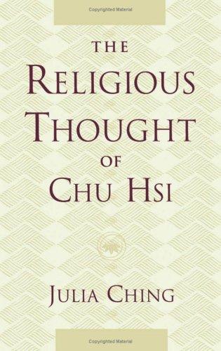 Cover for The Religious Thought of Chu Hsi
