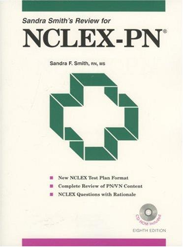Cover for Sandra Smith's Review for NCLEX-PN, Eighth Edition (Sandra Smith's Review for Nclex-Pn)