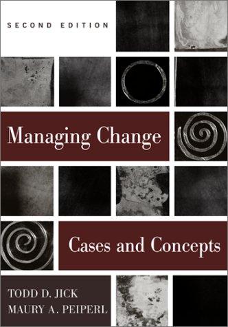 Cover for Managing Change