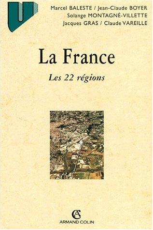 Cover for La France. les 22 regions cinquième édition