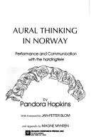 Cover for Aural thinking in Norway
