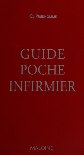 Cover for Guide poche infirmier