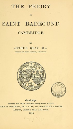 Cover for The account of Pythagoras's school in Cambridge