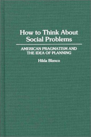 Cover for How to think about social problems