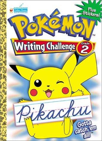 Cover for Pokemon Cursive Challenge Grade 2 with EZ Peel Stickers