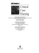 Cover for AACN handbook of critical care nursing