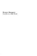 Cover for Women managers
