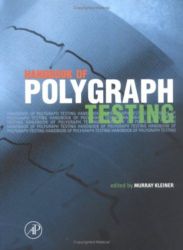Cover for Handbook of polygraph testing