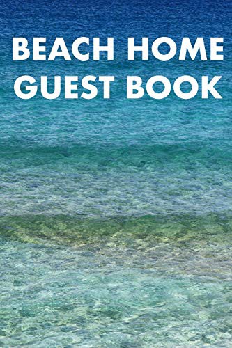 Cover for BEACH HOME GUEST BOOK