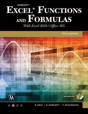 Cover for Microsoft Excel Functions and Formulas with Excel 2019/Office 365