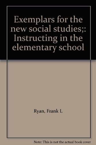 Cover for Exemplars for the new social studies
