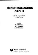 Cover for Renormalization Group