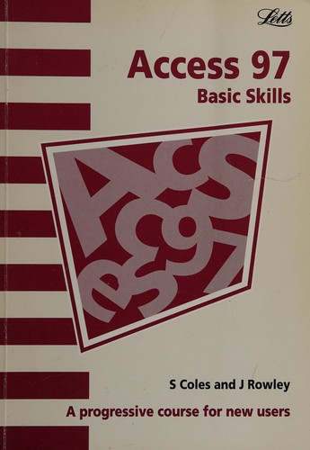 Cover for Access 97 (Software Guide)