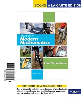 Cover for Excursions In Modern Mathematics Books A La Carte