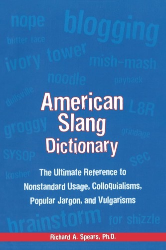 Cover for American slang dictionary