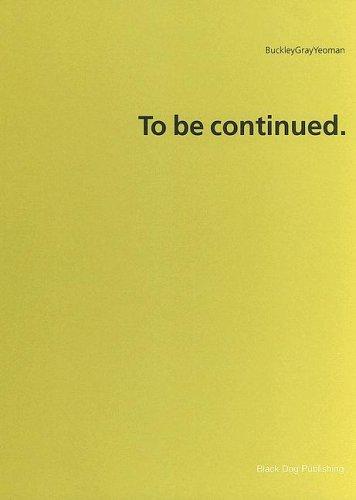 Cover for To Be Continued