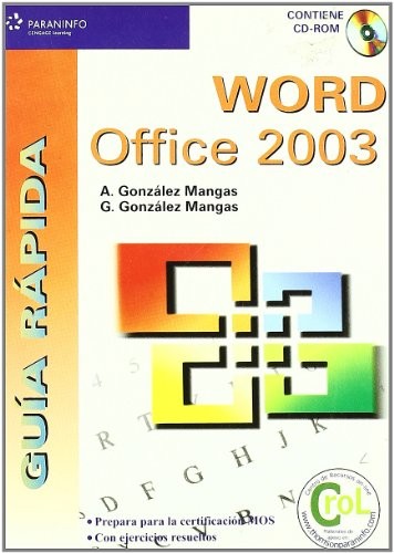 Cover for Guía rápida. Word Office 2003