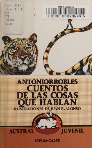 Cover for Cuentos de las cosas que hablan