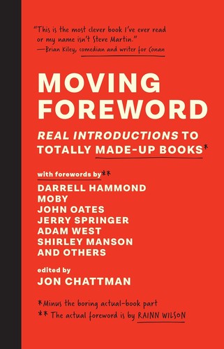 Cover for Moving Foreword