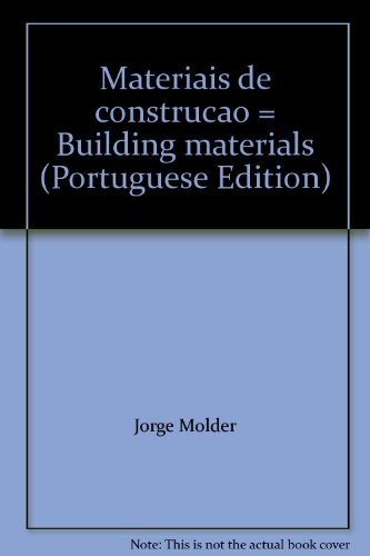 Cover for Materiais de construcao = Building materials