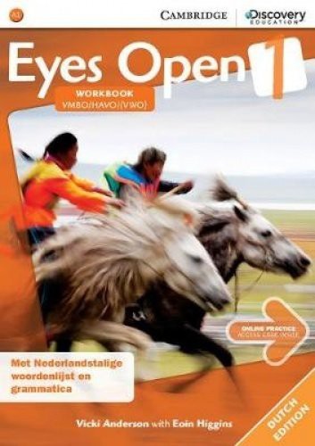 Cover for Eyes Open Level 1 Workbook with Online Practice